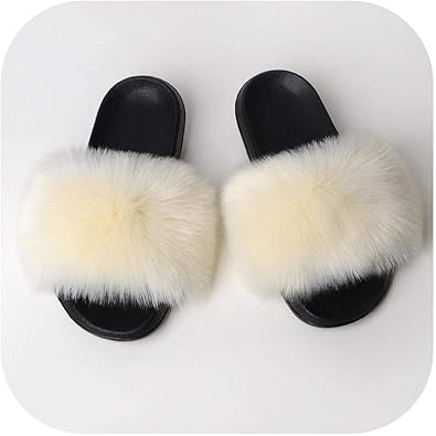 amazon fox fur slides