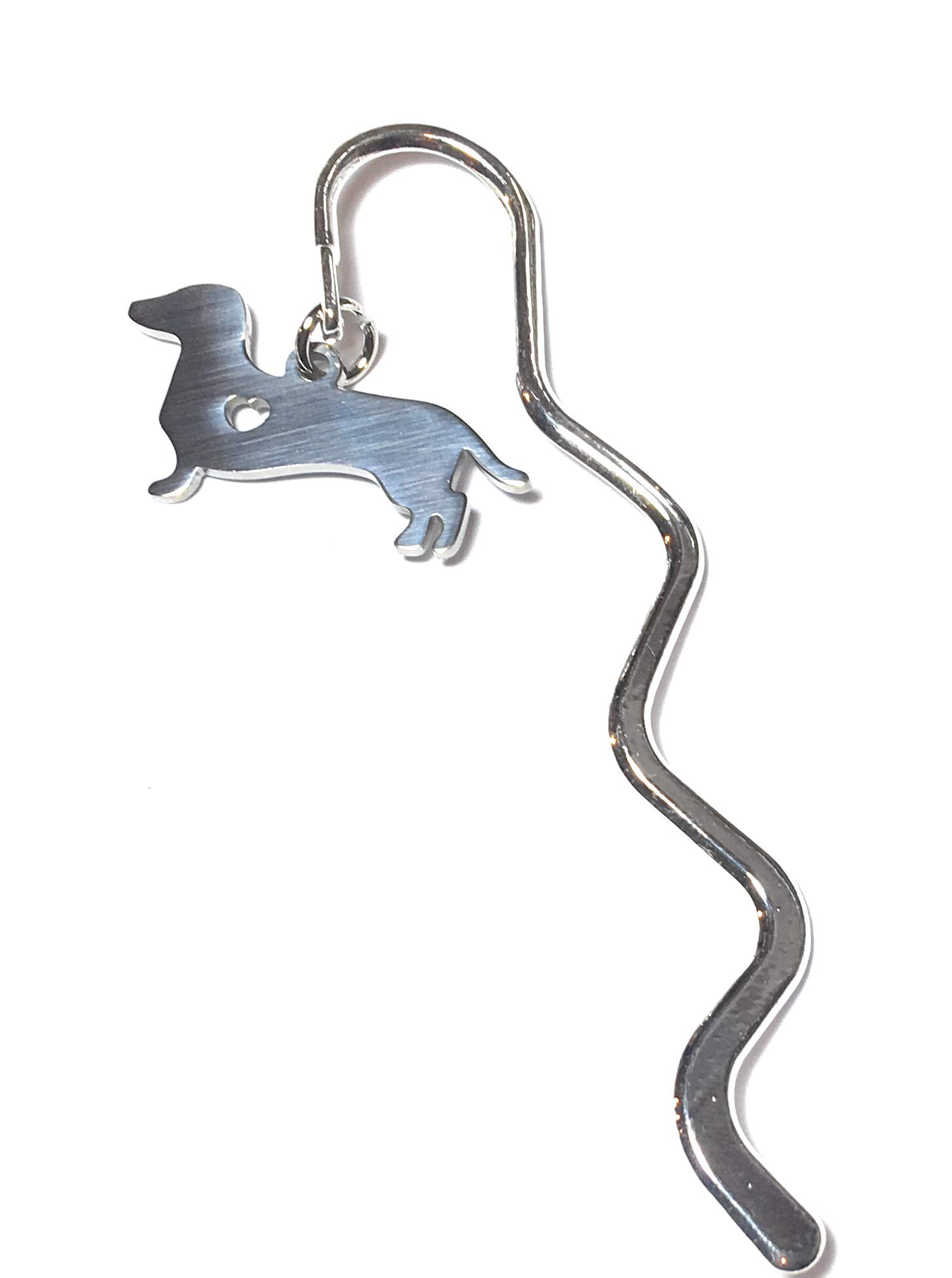 FizzyButton Gifts Dachshund Sausage Dog Mini Bookmark Book Mark in Organza Gift Bag