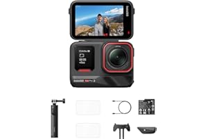 Insta360 Ace Pro 2 Starter Bundle No SD Card- 8K Waterproof Action Camera Co-Engineered with Leica, 1/1.3" Sensor, Dual AI Ch