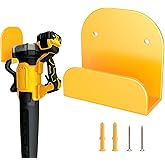 Liantaul Leaf Blower Rack, Wall-Mounted Tool Hanger Compatible with DCBL722, Hedge Trimmers, Grass Trimmers, Garden Power Tools & Garage Organization, 1 Pack