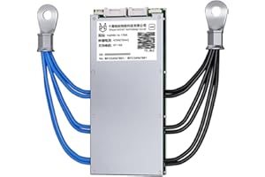 Smart BMS 7S-16S LiFePO4 LTO Li-Ion Battery Continuous 170A Peak 425A with Balance for 24V 36V 48V 60V E-Bike Golf Cart Solar