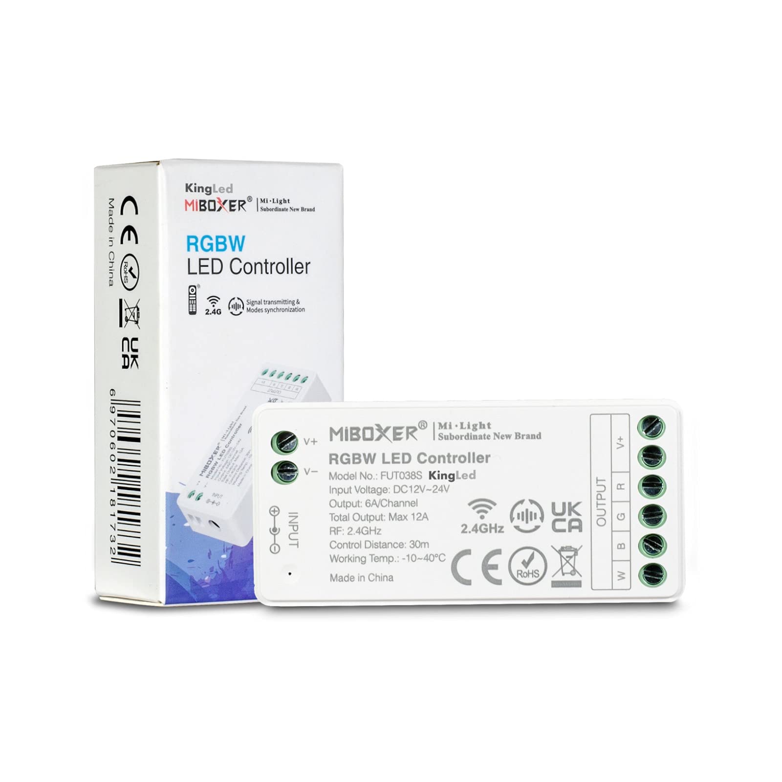 Mi-Light MiBoxer FUT038S Mini RF receiver RGBW Multicolor and White