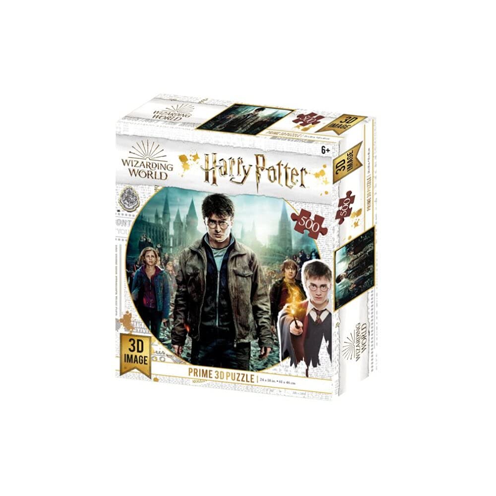 Harry Potter 3D Effect 500 Piece Puzzle
