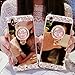 WATACHE Case for iPhone Xs/X5.8,Glitter Luxury Cute Shiny Bling Rhinestone Diamond Mirror Makeup Protective Cover Case with 360 Degree Rotating Ring Kickstand for iPhone Xs/X(Rose Gold)
