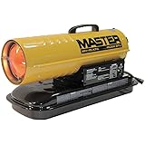 Master MH-75T-KFA Kerosene Forced Air Heater with Thermostat, 75, 000