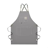 Dulabi Apron, Adjustable Chef Apron for Women and