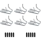 TIPIPARK 6 Pack Extra Links Prong Collar for Dog- Replacement 2.5mm Stainless Steel Pinch Collar for Dogs Links Extra Training Collar Links Fit Thickness Measure