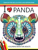 I love Panda Coloring Book for Adult by Panda Coloring Book for Adult