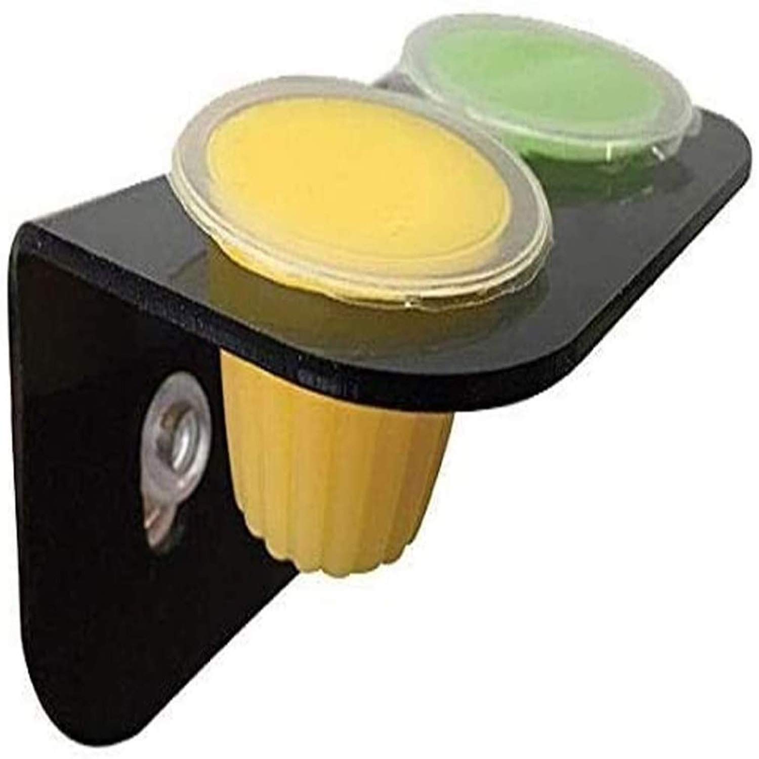 Komodo Twin Jelly Pot Holder with Strong Suction Cups for All Species Mountable Pet Habitat Accessory — image 1