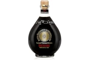 Due Vittorie Oro Gold Balsamic Vinegar of Modena. Highest score from The Consortium of Modena - 16.91fl oz / 500ml - Pack of 1