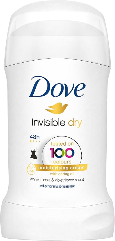 Dove Invisible Dry Anti-Perspirant Stick Women 40ml 48hr Odour Protection