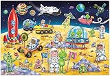 Orchard Toys Outer Space Jigsaw Puzzle 50 Pieces for Ages 4+ Space Poster view 2