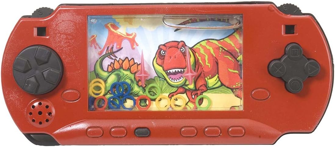 Wild Republic 11561 Water Games Dinosaur, Sensory, Kids Gifts, Hand Held Toys, Party Favors,6",Red, Medium