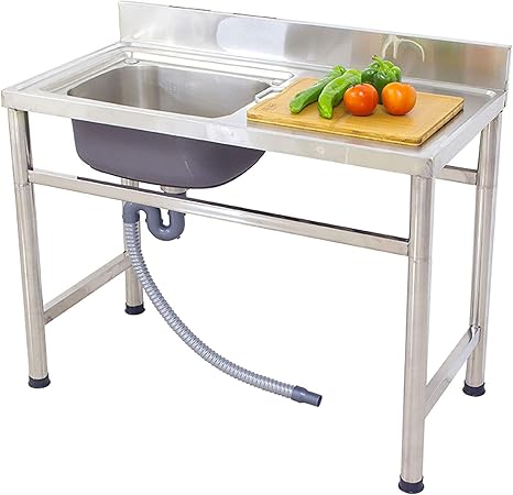 HDYRQSC Fregadero de Cocina con Fregadero de estación de Trabajo