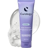 Curology 2% Salicylic Acid Face Wash, Acne Cleanser with Niacinamide 150ml | Gentle exfoliating gel, unclogs pores and reduces breakouts, fragrance free, dermatologist tested vegan and cruelty free