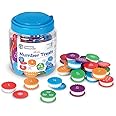 Learning Resources Mini Number Treats, 40 Pieces, Ages 3+, Cookies Toys, Counting, Colors, Learning & Education Toys, Montess