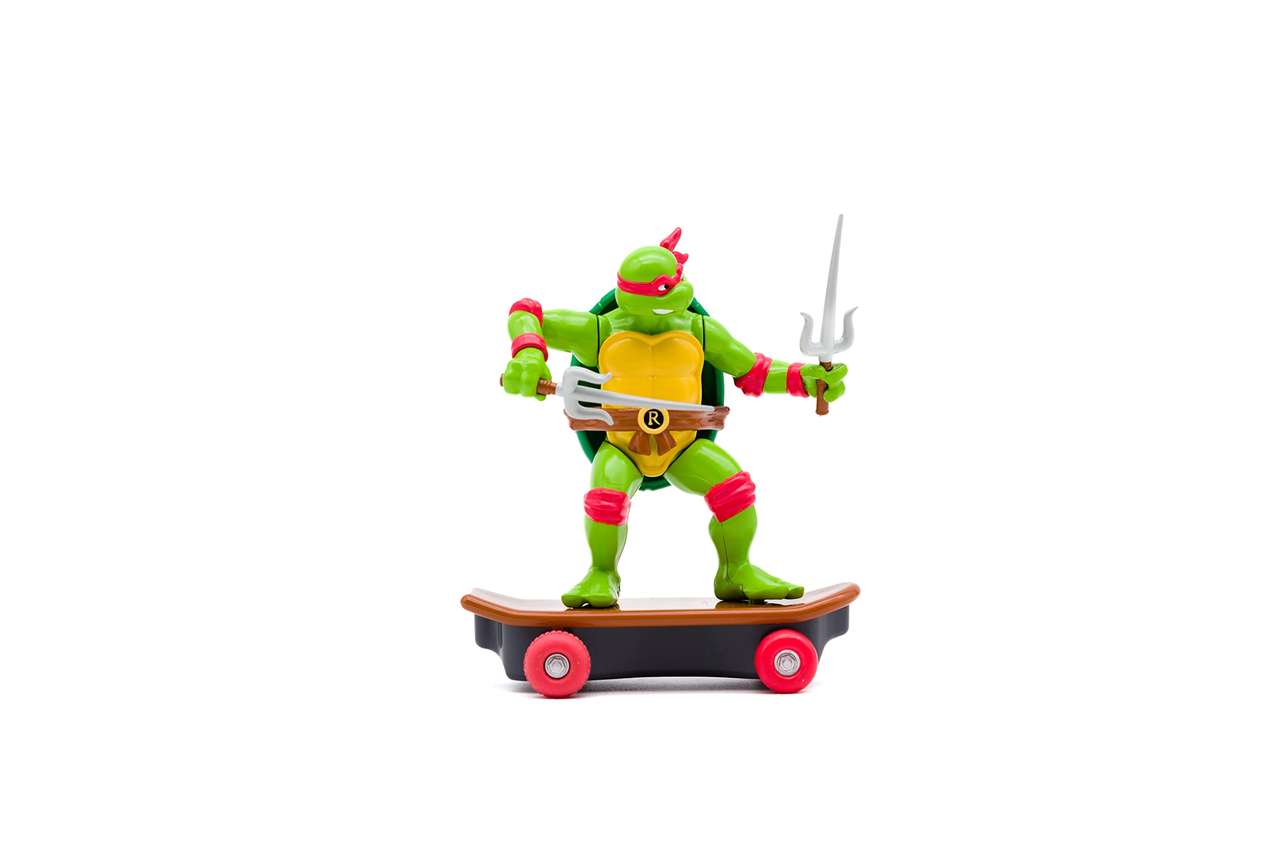 TEENAGE MUTANT NINJA Turtles 5" Sewer Shredders - Raphael Classic Edition - Skate And Battle With Ninja Action - Ages 3+