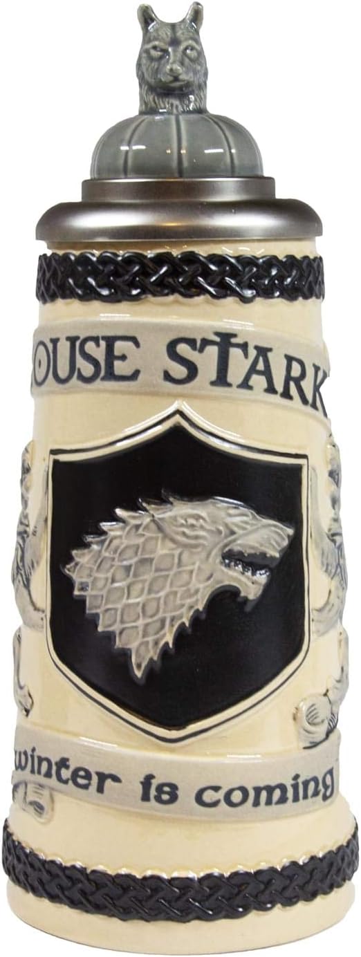 SD toys Casa Stark Ceramic Jug Relieve Game of Thrones, Multicolour (SDTHBO20749), Multicoloured, Standard - Image 4