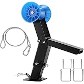 Adjustable Boat Trailer Winch Post with Roller (No Winch) | Boat Trailer Winch Stand Fits 3"-4"W x 3"-4"H Tongues, Adjustable Height for Speedboat/Fishing/Motorboat