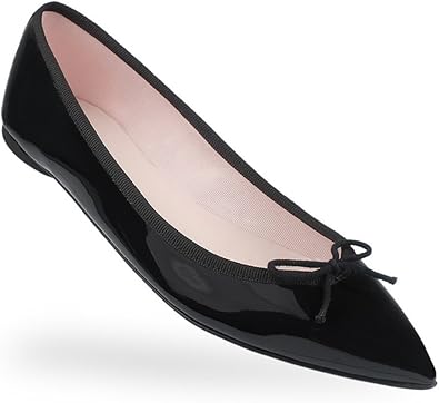 Amazon レペット Ballerina Brigitte ブリジット エナメルブラック 正規取扱店 Repetto レペット バレエシューズ