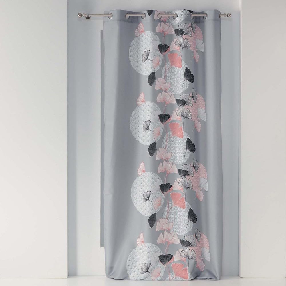 Douceur d'Intérieur Curtain 140 x 260 cm Grey