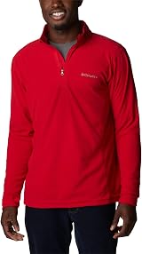 Columbia Klamath Range II Half Zip Sweater Mountain Red 2X Tall