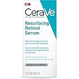 CeraVe Retinol Serum for Post-Acne Marks and Skin Texture | Pore Refining, Resurfacing, Brightening Facial Serum with Retinol