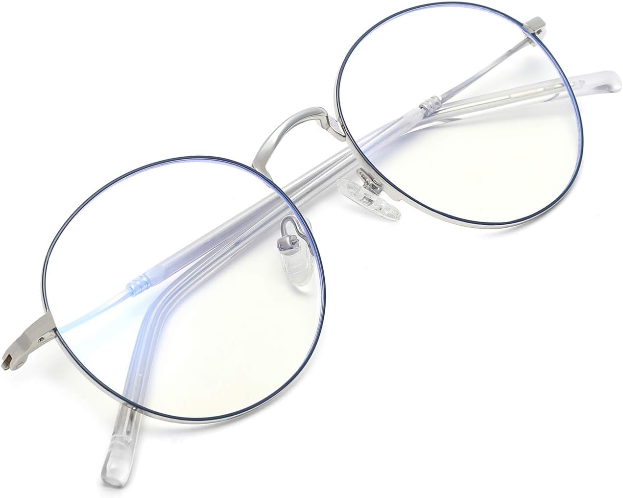Round glasses blue Clearance