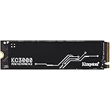 Kingston KC3000 PCIe 4.0 NVMe M.2 1024 GB SSD - High-Performance Storage for Desktop and Laptop PCs -SKC3000S/1024G
