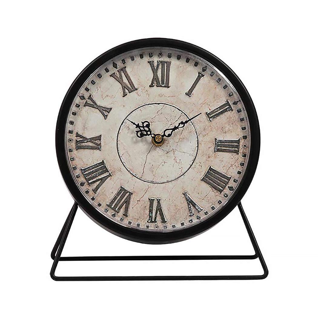 SWHONG Clocks for Living Room,Vintage Table Clock,Mantel Clocks for Living Room,Easy to Read