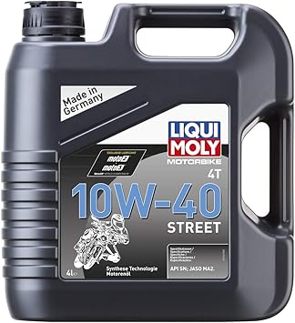 Liqui Moly Racing 1243 4 Stroke Engine Oil 10 W 40 Amazon Co Uk Car Motorbike
