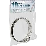 Active Air Stainless Steel Duct Clamps, 10" (Pack of 2)