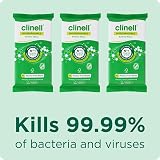 Clinell Universal Biodegradable Cleaning Wipes Pack 6 x 60 360 Total view 2