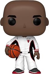Funko POP! NBA Michael Jordan Chicago Bulls White Warmup Vinyl Figure view 2