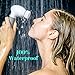 GLOWING CARE Facial Cleansing Brush - Waterproof Electric 4 in 1 Spin Brush Set For Face And Body - Deep Pore Cleaner For Acne And Exfoliates Dead Skin And Removes Blackheads - Perfect Makeup Cleanser