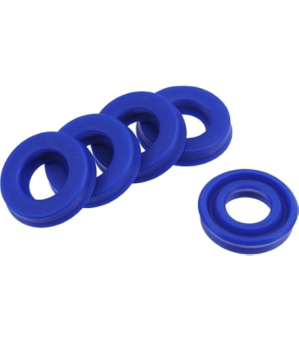 Joint D'huile Nitrile 40x50x6mm - Lot De 5 Pièces | Pour Cylindre, Moteur, Bouchon De Vidange | Température -20°C à 120°C | Résistant à L'huile Et Usure