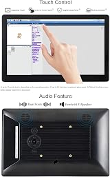 Waveshare 11.6" HDMI LCD Touch Screen IPS 1920x1080 Case Glass Raspberry Pi view 6