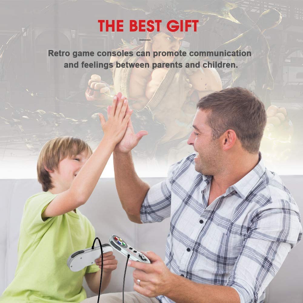 Mini Retro Game Consoles Built-in 660 Games Video Games, Bring You Happy Childhood Memories（AV Out ）: Video Games