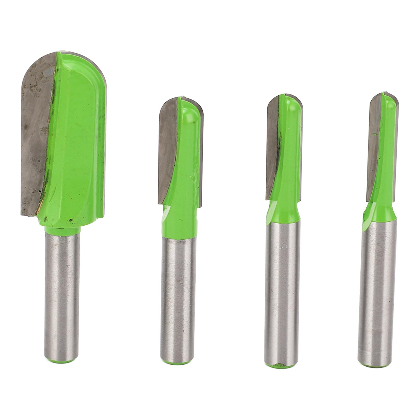 4pcs Cove Box Router Bit Set Tungsten Steel Alloy Round Groove Router Bit for Woodworking