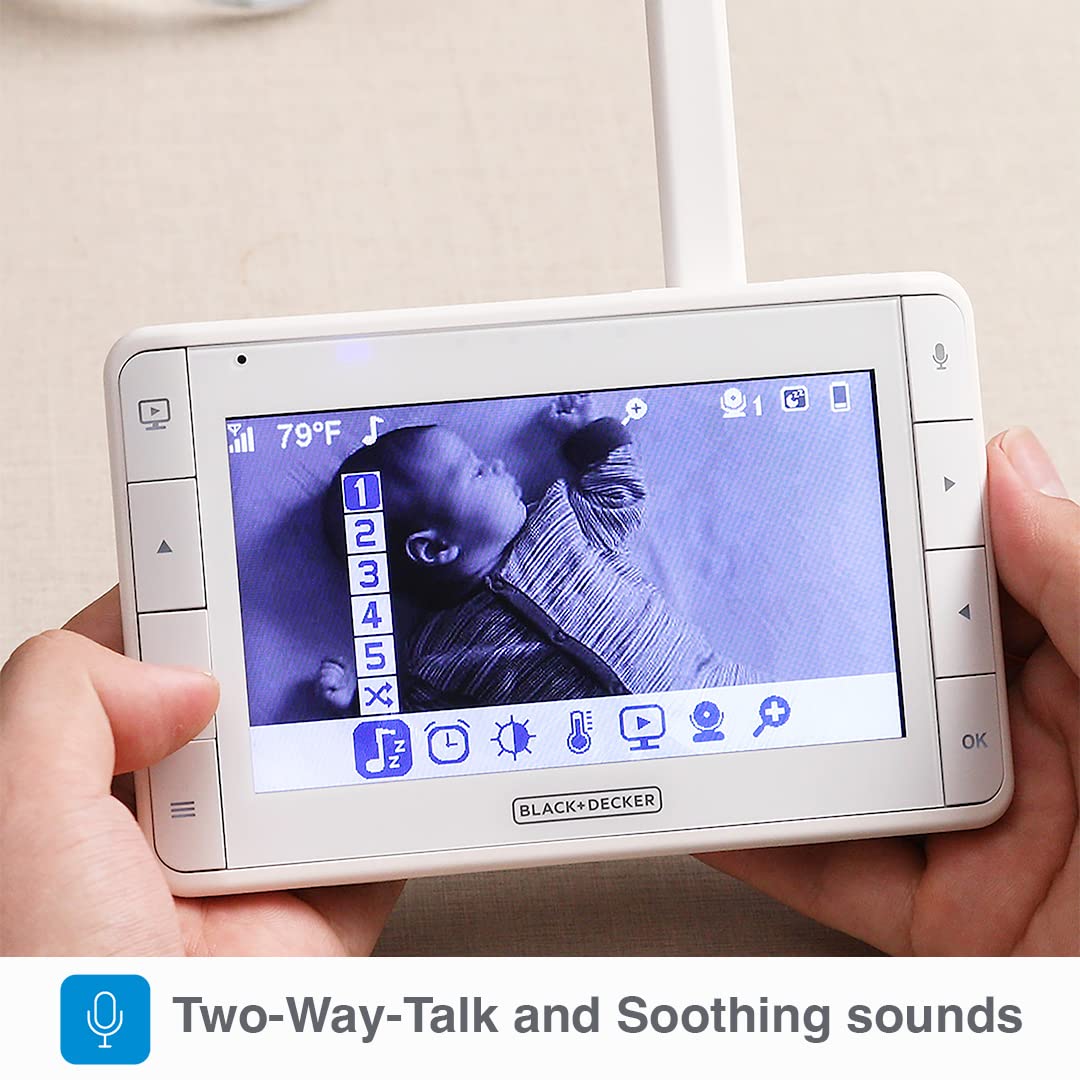 BLACK+DECKER Smart Video Baby Monitor PRO - 5