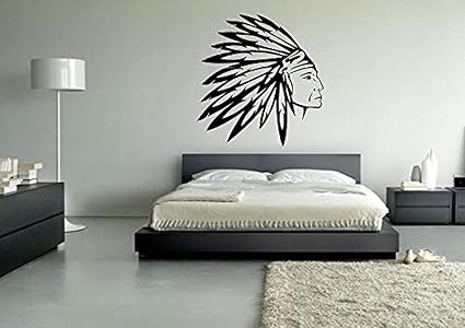 Amazon Com Wall Vinyl Decal Home Decor Art Sticker Red Man
