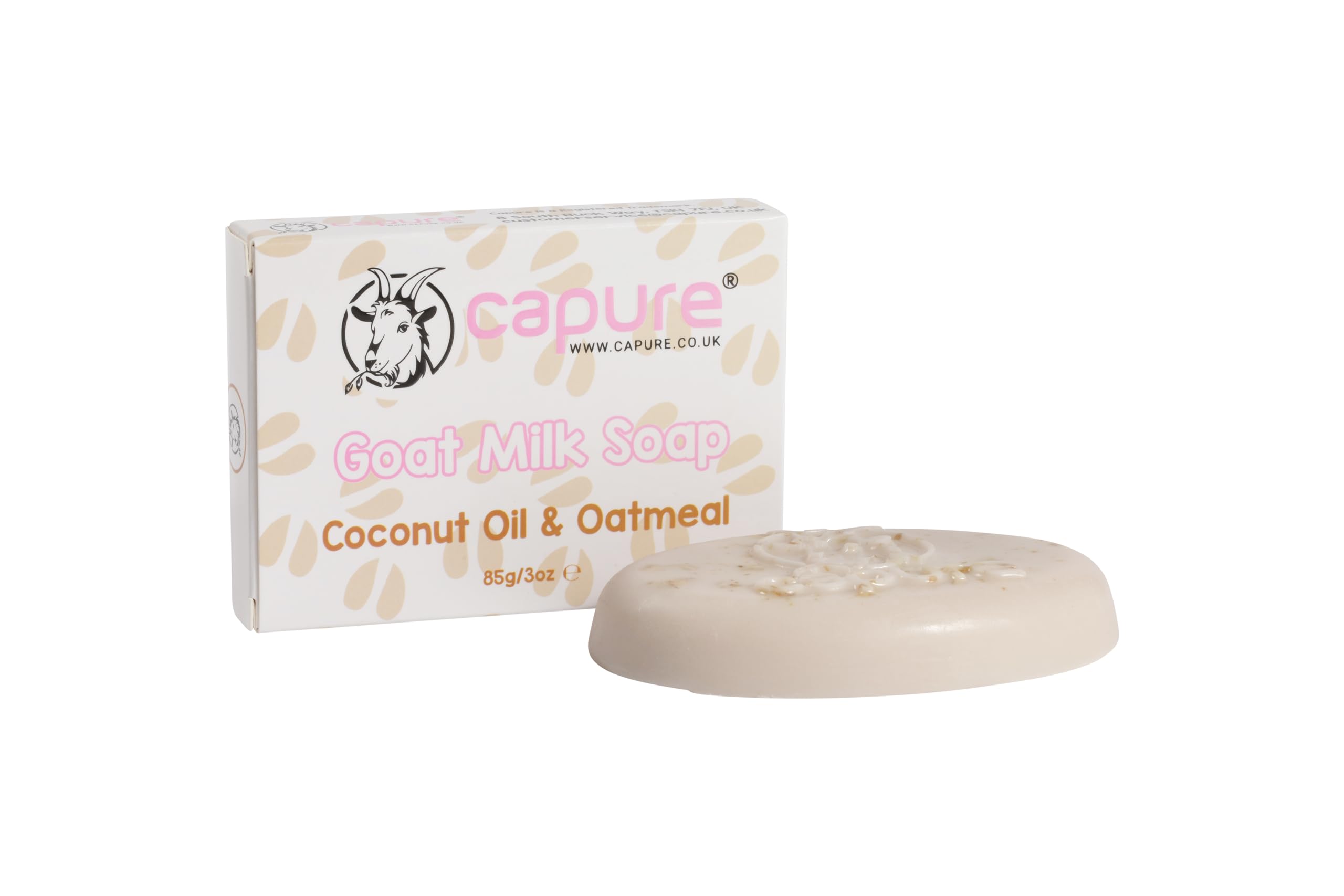 Goat Milk Soap with Coconut Oil and Oatmeal 85g/3oz