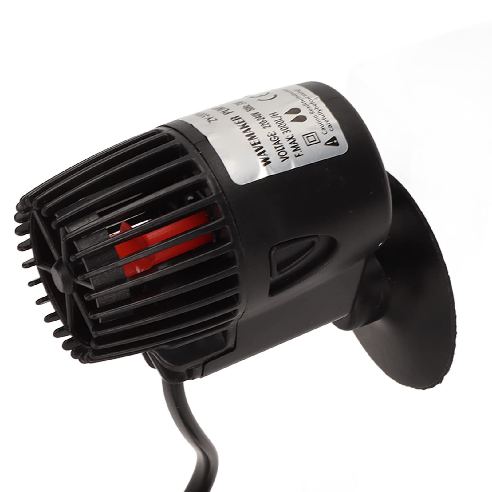 TOPINCN Aquarium Wave Maker Circulation Pump, Circulation Pump 360 Degree Adjustable Prevent Reversal Circulating Water Temperature 3 in 1 for Fish Tanks (ZY-100M)