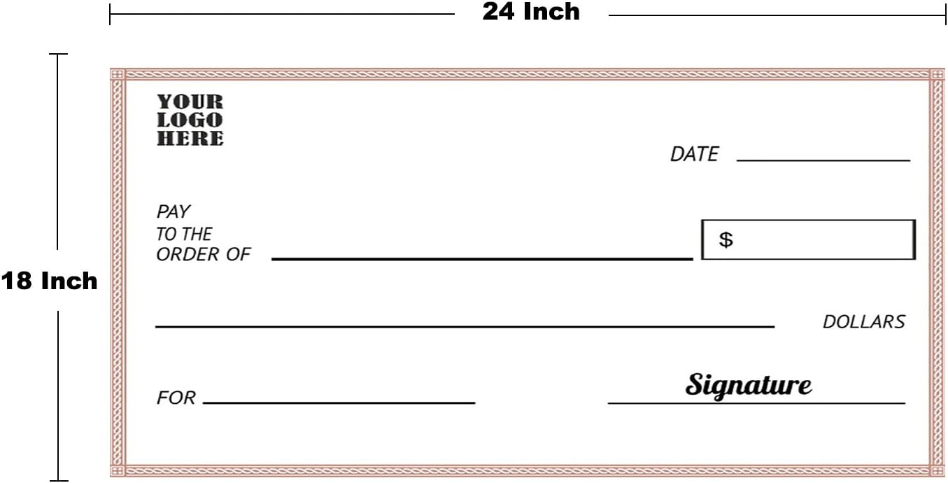 Fake Check Template For Presentation Database