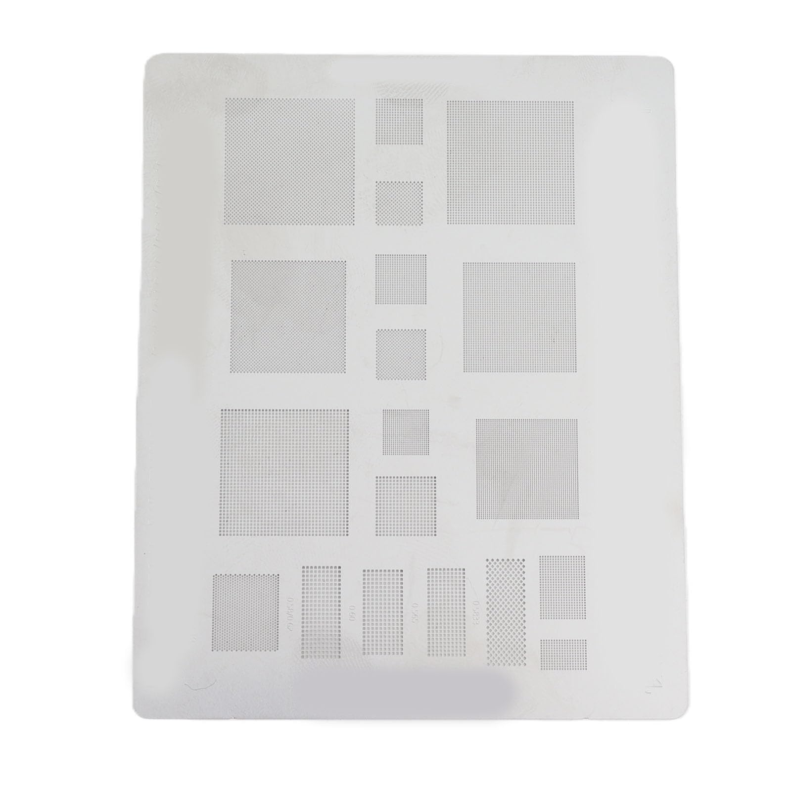 Screen Repair Kit Universal BGA Reballing Stencil Multifunctional Tin Mesh Solder Template Phone BGA IC Chips Repair Net for Soldering Accessories Welding Accessories