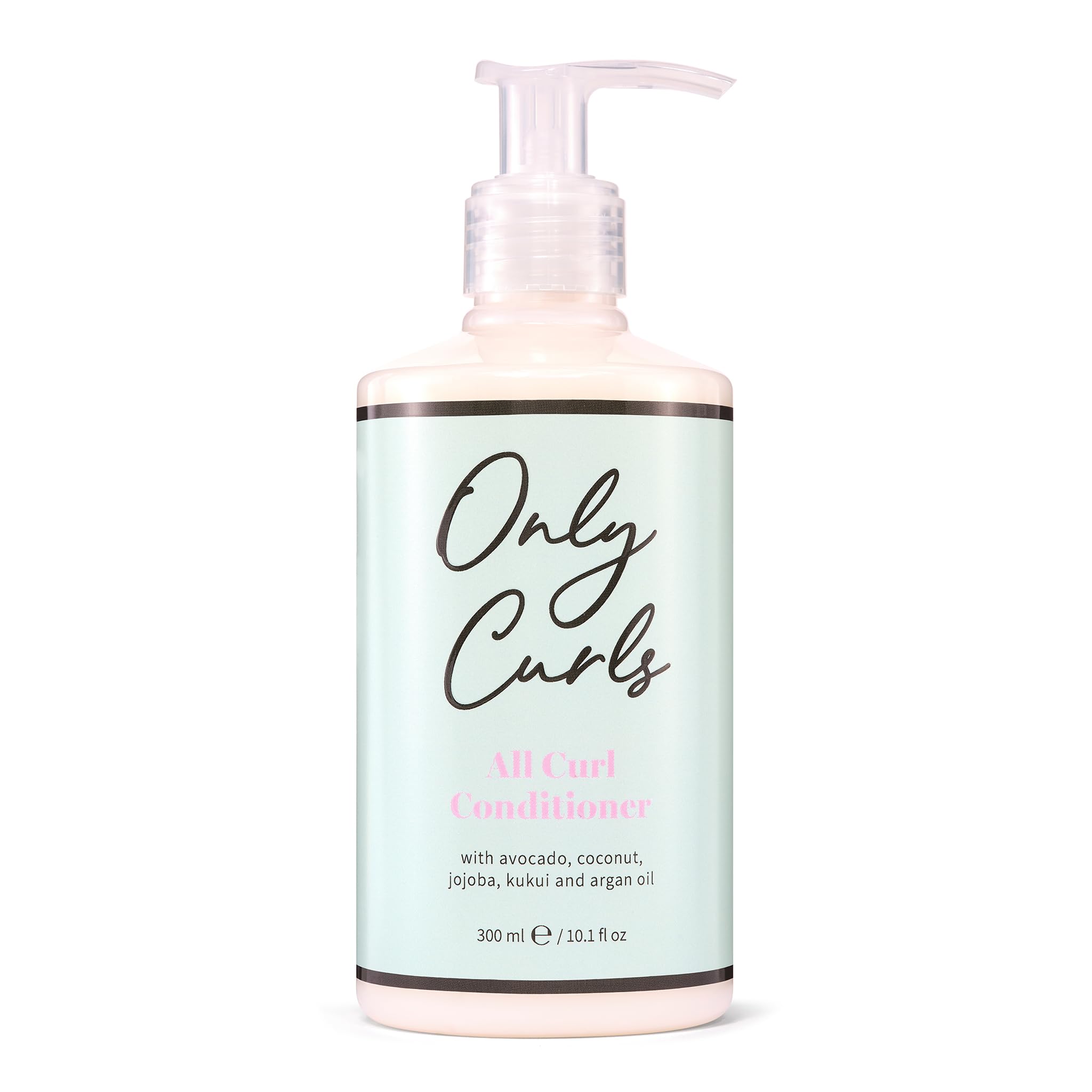 Only Curls All Curl Conditioner, 300ml, Curly Hair Care Conditioner, Silicone-Free, Gentle Formula, Hydrating, Gentle & Detangling, Soft, Defined, Frizz-Free Curls, For All Curly Hair Types