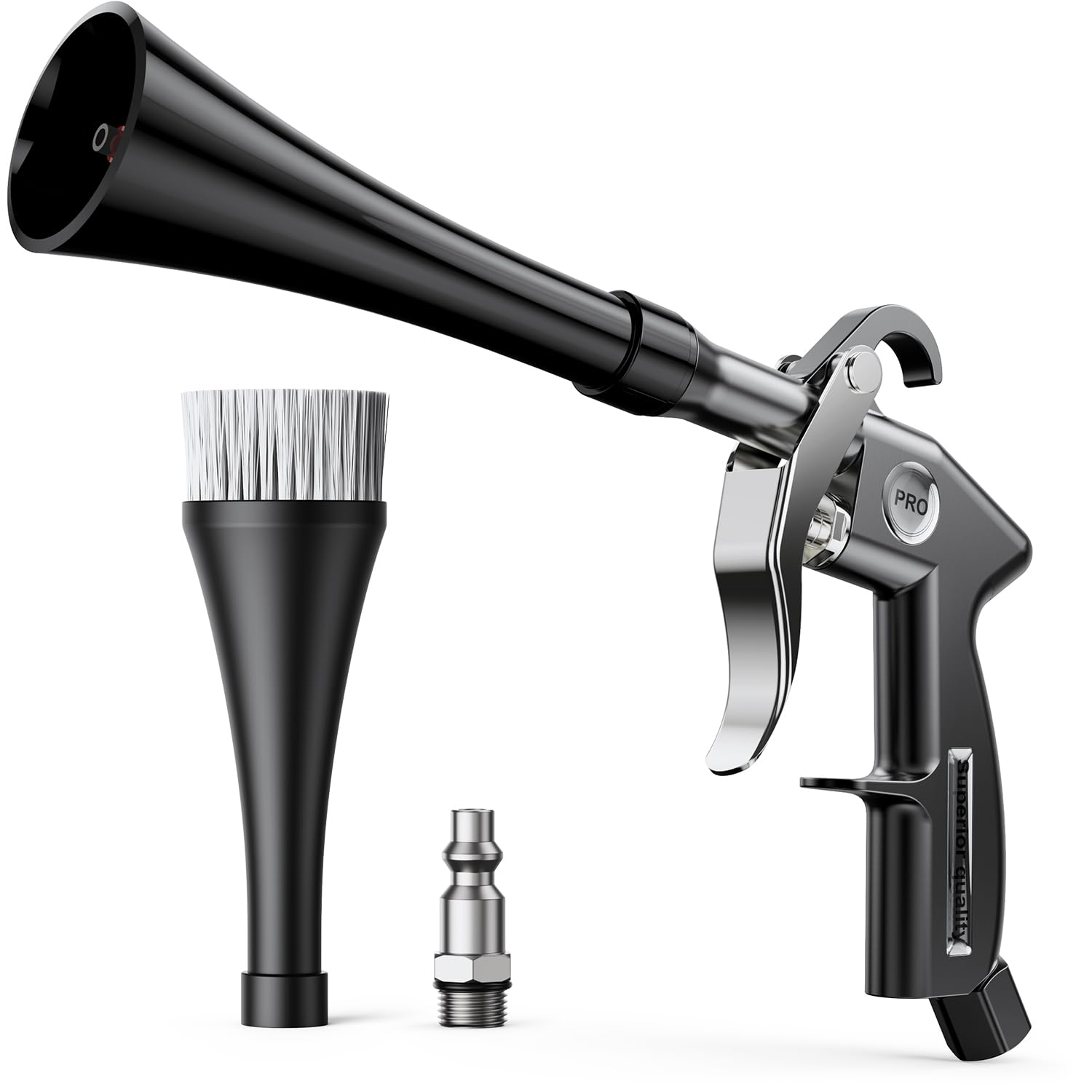 Photo 1 of Tornado Car Cleaning Gun Interior Dryer Air Blow Gun, Automotive Tool Car Detailing Supplies High Pressure Air Gun, Car Detailing Cleaner Kit for Car Quickly Blasts Dirt and Dust Works with Air