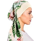 ORKSEA Chemo Headwear for Women Head Scarf Headwraps Silky Soft Turbans for Women Cancer Hats Chemo Beanie Coverings Scarves