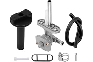 laffoonparts 5KM-24500-10-00 Fuel Tank Petcock Switch Valve Replacement for Yamaha Grizzly 350 660 Bruin YFM350 YFM660 5KM-24