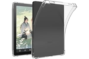 BOZHUORUI Clear Case for Bigme B6 Color eReader | Slim & Lightweight | Anti-Slip & Scratch Resistant | TPU Transparent Flexib